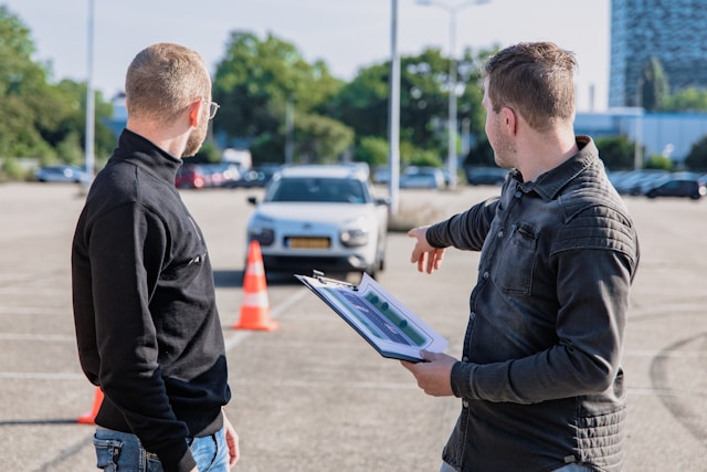 Driving school instructor